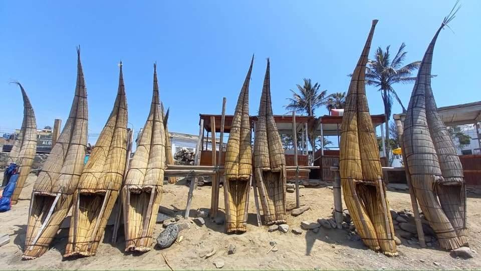 Villa Hospedaje Chanchan Cultural Lodge Трухильо Екстериор снимка